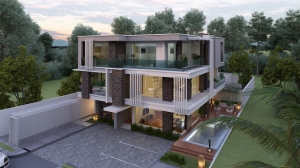 Victory Park Modernist Residential Development, Osapa London. Lekki. Lagos-Nigeria Image